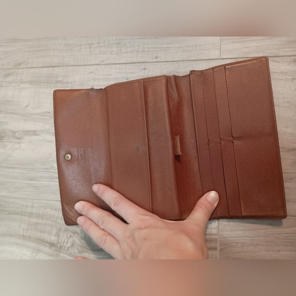 Louis Vuitton Porte Monnaie Monogram Pochette Credit Long Wallet - Picture 9 of 16